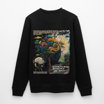 Aphroan, Bär, 1st | Roller, Unisex Bio-Sweatshirt - Schwarz