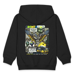 Lugh , Engel, 1st | Kinder Zip Hoodie - Schwarz