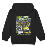 Lugh , Engel, 1st | Kinder Zip Hoodie - Schwarz