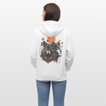 Vaermundis, Wolf, 1st | Cruiser, Unisex Bio-Hoodie - Weiß