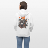 Vaermundis, Wolf, 1st | Cruiser, Unisex Bio-Hoodie - Weiß