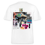 Saturnion, Raabe, 1st | Essential, Relaxed Fit Unisex Bio T-Shirt - Weiß