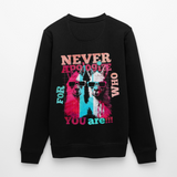 Tenjin, Alpaka, 1st | Roller, Unisex Bio-Sweatshirt - Schwarz