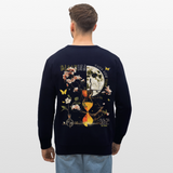 Tsukuyomi, Sanduhr, 1st | Roller, Unisex Bio-Sweatshirt - Navy