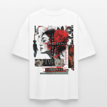 Dracorius, Liebe, 1st | Blaster, Oversize Bio T-Shirt, Unisex - Weiß