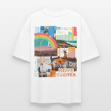 Nyxaris2, Windmühle, 1st | Blaster, Oversize Bio T-Shirt, Unisex - Weiß