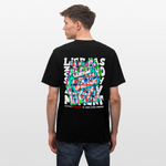 Raijin, Kassetten, 1st | Essential, Relaxed Fit Unisex Bio T-Shirt - Schwarz