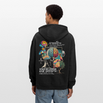 Selenian, Fitness, 1st | Freshhood, Oversized Unisex Hoodie - Anthrazit