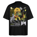 Ryujin, Falke, 1st | Blaster, Oversize Bio T-Shirt, Unisex - Schwarz