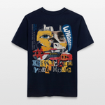 Kronan, Gesicht, 1st | Essential, Relaxed Fit Unisex Bio T-Shirt - Navy