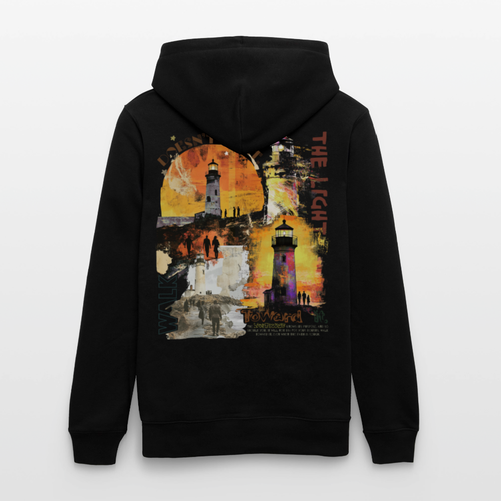 Morian, Leuchtturm, 1st | Cruiser, Unisex Bio-Hoodie - Schwarz