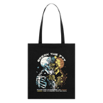 Fujin, Totenkopf, 1st | Bio Stoffbeutel - Schwarz