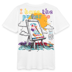 Noctharius, Malen, 1st | Teenager Bio T-Shirt - Weiß