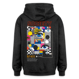 Shennong, Augen, 1st | Freshhood, Oversized Unisex Hoodie - Anthrazit