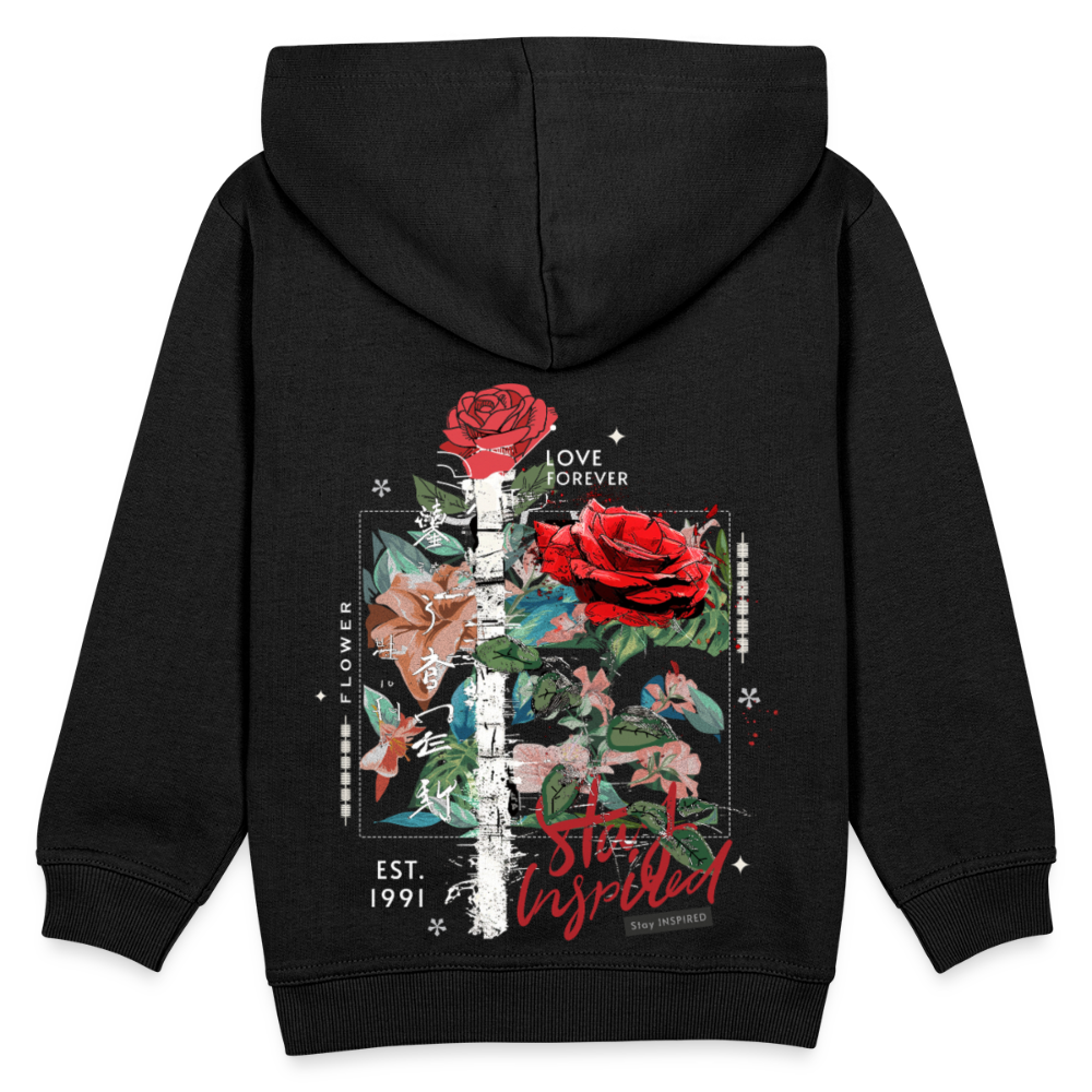 Loreley, Rose, 1st | Kinder Hoodie - Schwarz