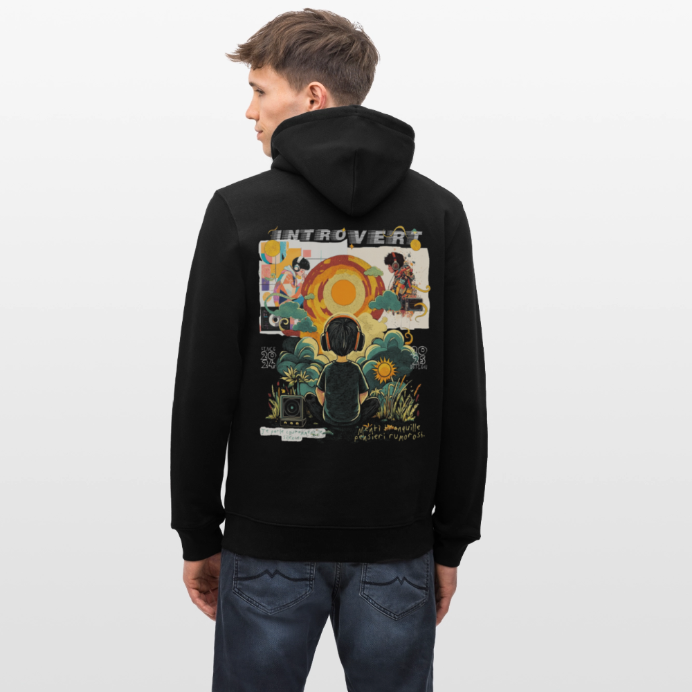 Hermesan, Kindheit, 1st | Cruiser, Unisex Bio-Hoodie - Schwarz