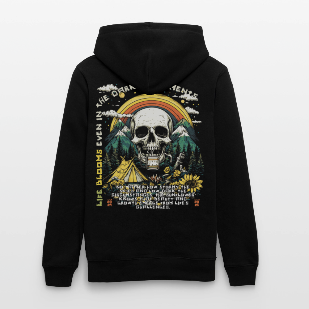 Panian, Berge, 1st | Cruiser, Unisex Bio-Hoodie - Schwarz