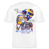 Vorthalos, Skelet, 1st | Essential, Relaxed Fit Unisex Bio T-Shirt - Weiß