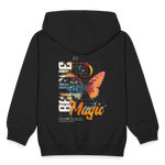 Derdiyok, Schmetterling, 1st | Kinder Zip Hoodie - Schwarz