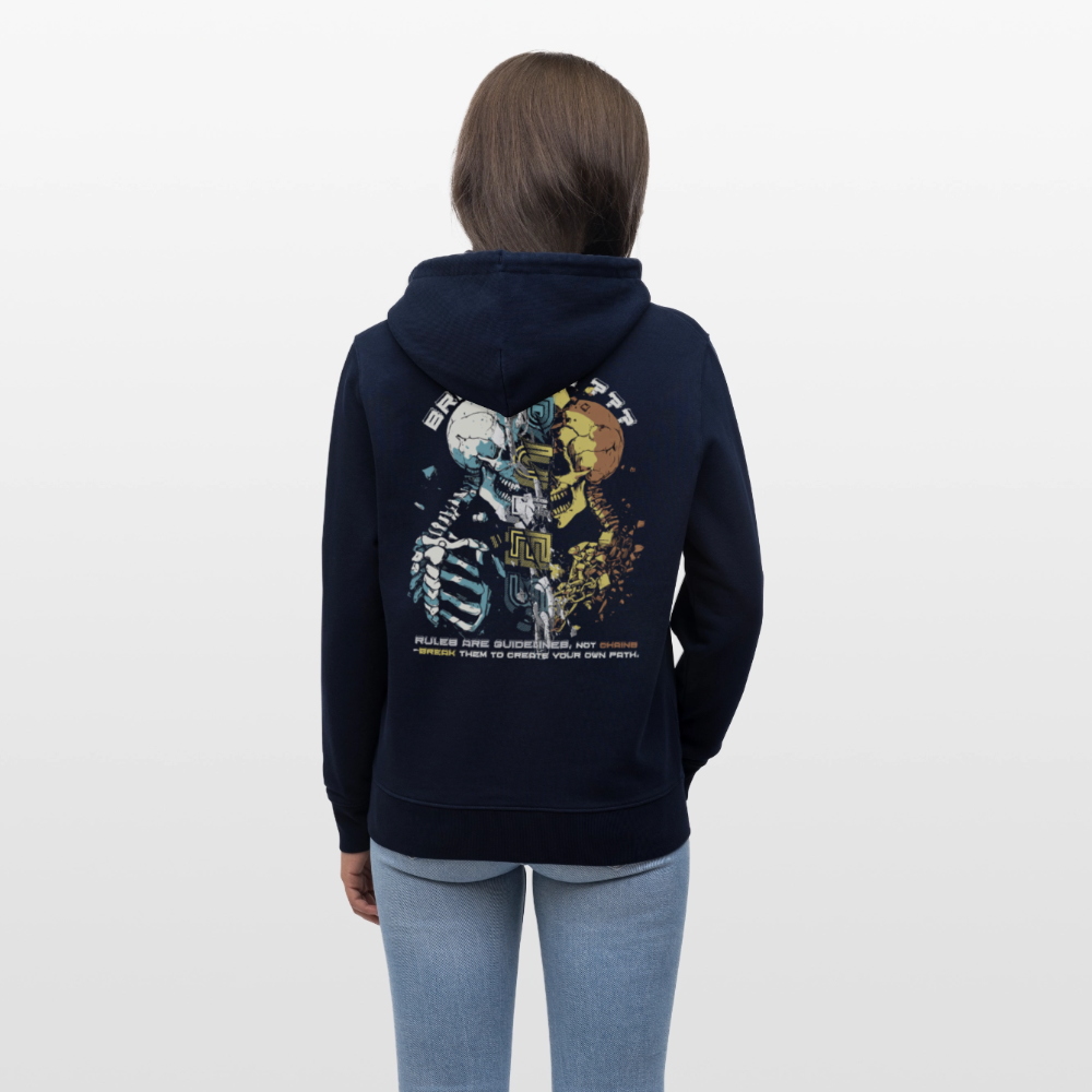 Fujin, Totenkopf, 1st | Cruiser, Unisex Bio-Hoodie - Navy