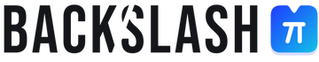 backslashPi Logo (Wortmarke, Abstand 20)